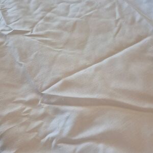 Fabric, White Cotton/Poly Batiste 45" x 3 yds